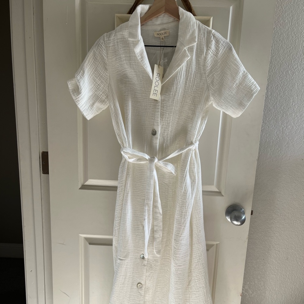 ROOLEE White Dress NWT